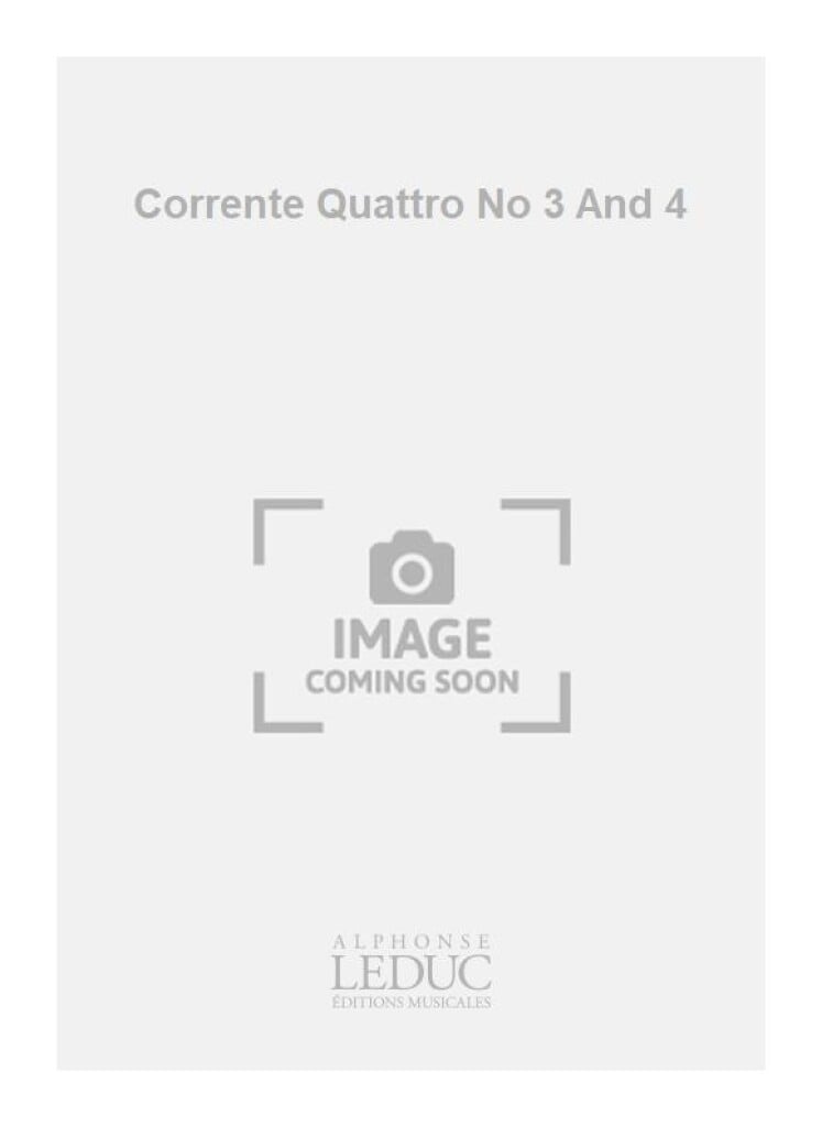 Corrente Quattro No 3 And 4
